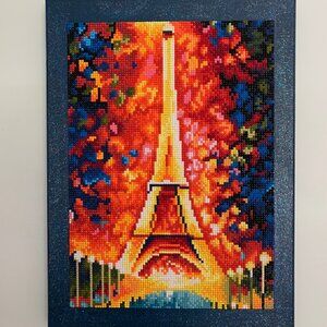 Diamond Art EIFFER TOWER On Canvas
